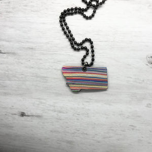 Montana Necklace, Striped