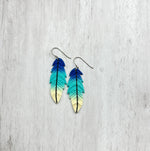 Load image into Gallery viewer, Tribal Ombre Earrings
