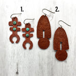 Load image into Gallery viewer, Rustica Earrings, Rust
