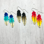 Load image into Gallery viewer, Tribal Ombre Earrings
