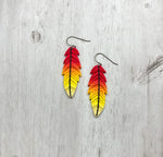 Load image into Gallery viewer, Tribal Ombre Earrings
