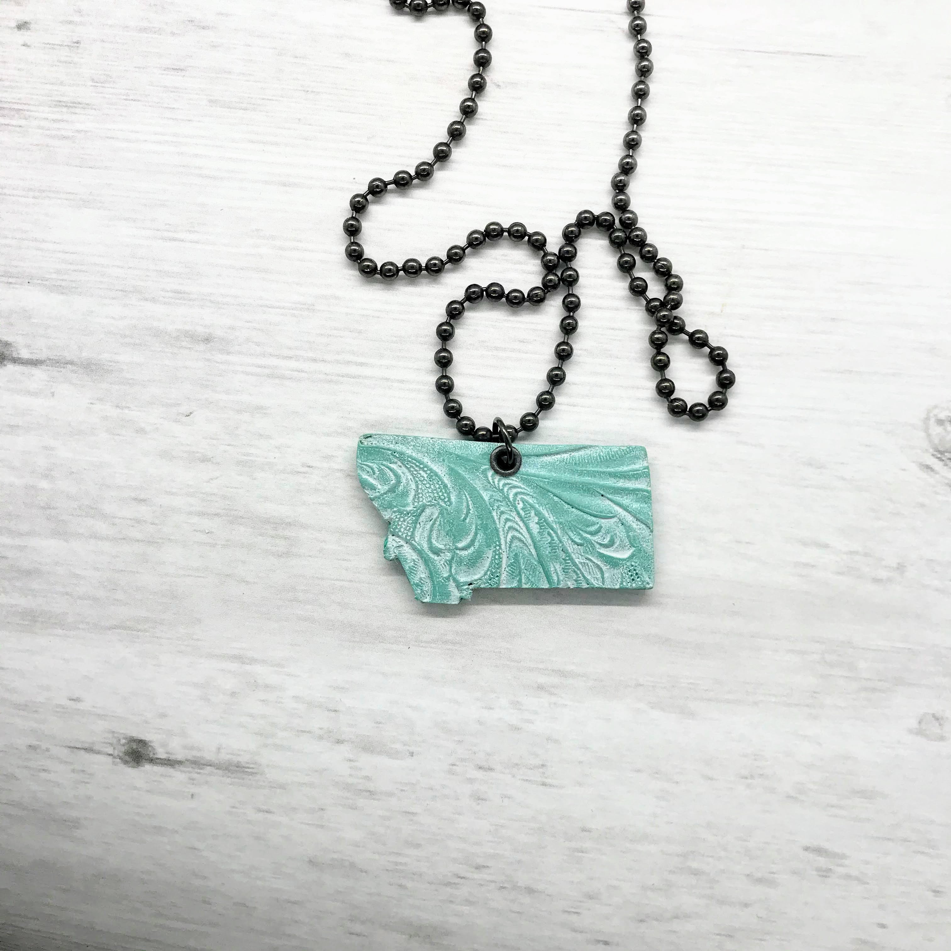 Montana Necklace, Turquoise