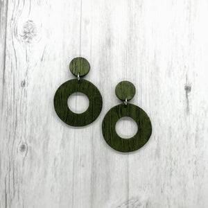 Olive Textured Earrings, Roundup