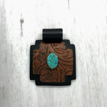 Load image into Gallery viewer, Pendant, Turquoise Oval
