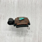 Load image into Gallery viewer, Pendant, Turquoise Heart

