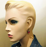 Load image into Gallery viewer, Steerhead Earrings, Striped
